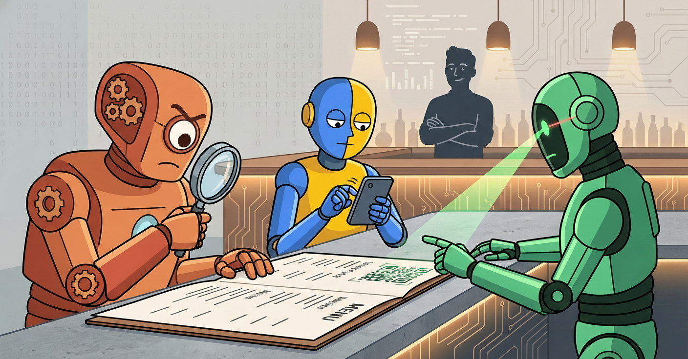 Three AI agents walk into a bar